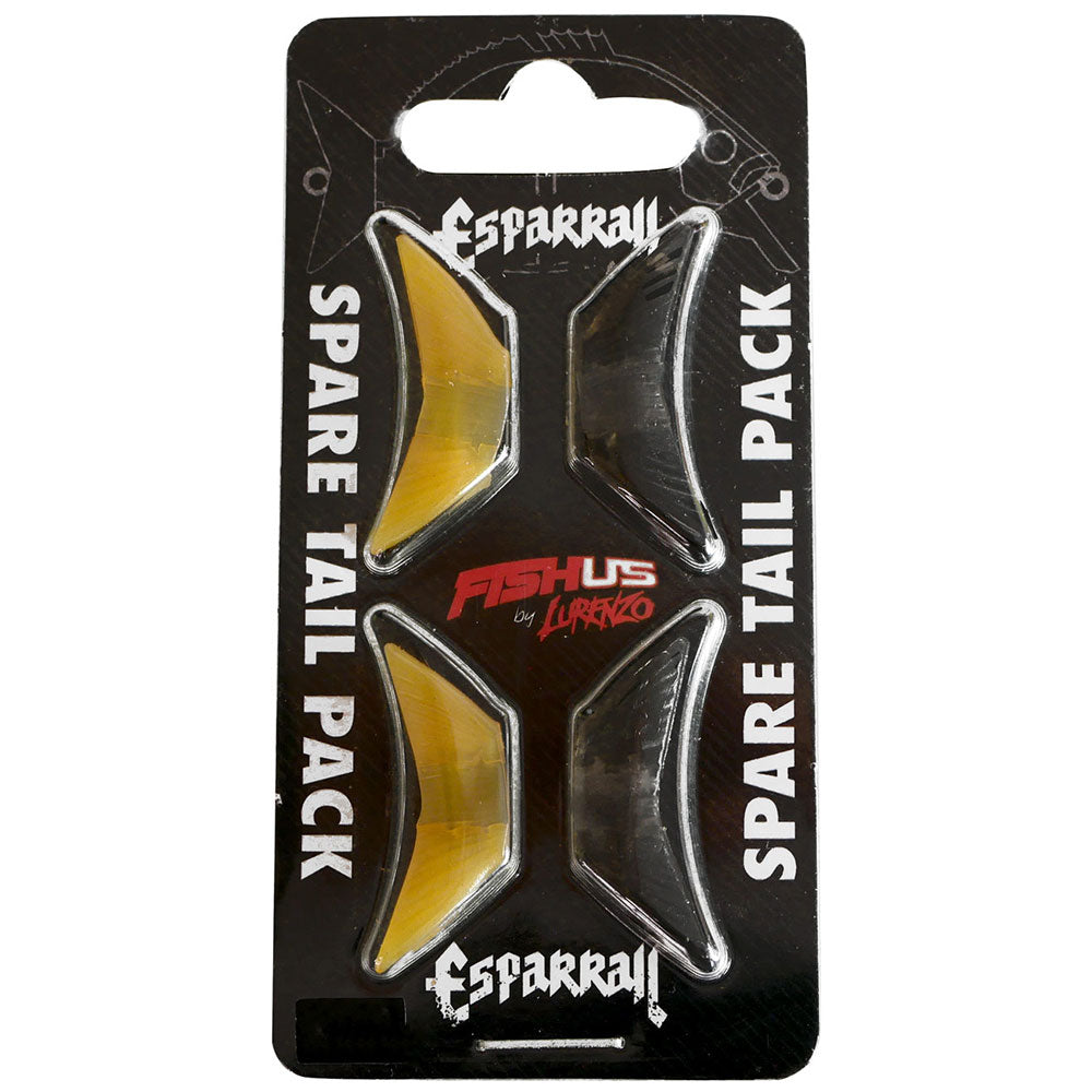 Fishus Esparrall Spare Tail Pack bij snoekenbaars.nl