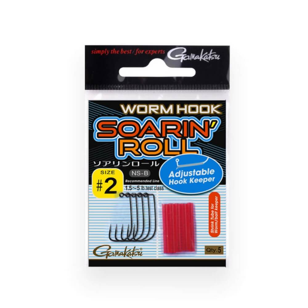 Gamakatsu Soarin' Roll (Worm Hook) bij snoekenbaars.nl