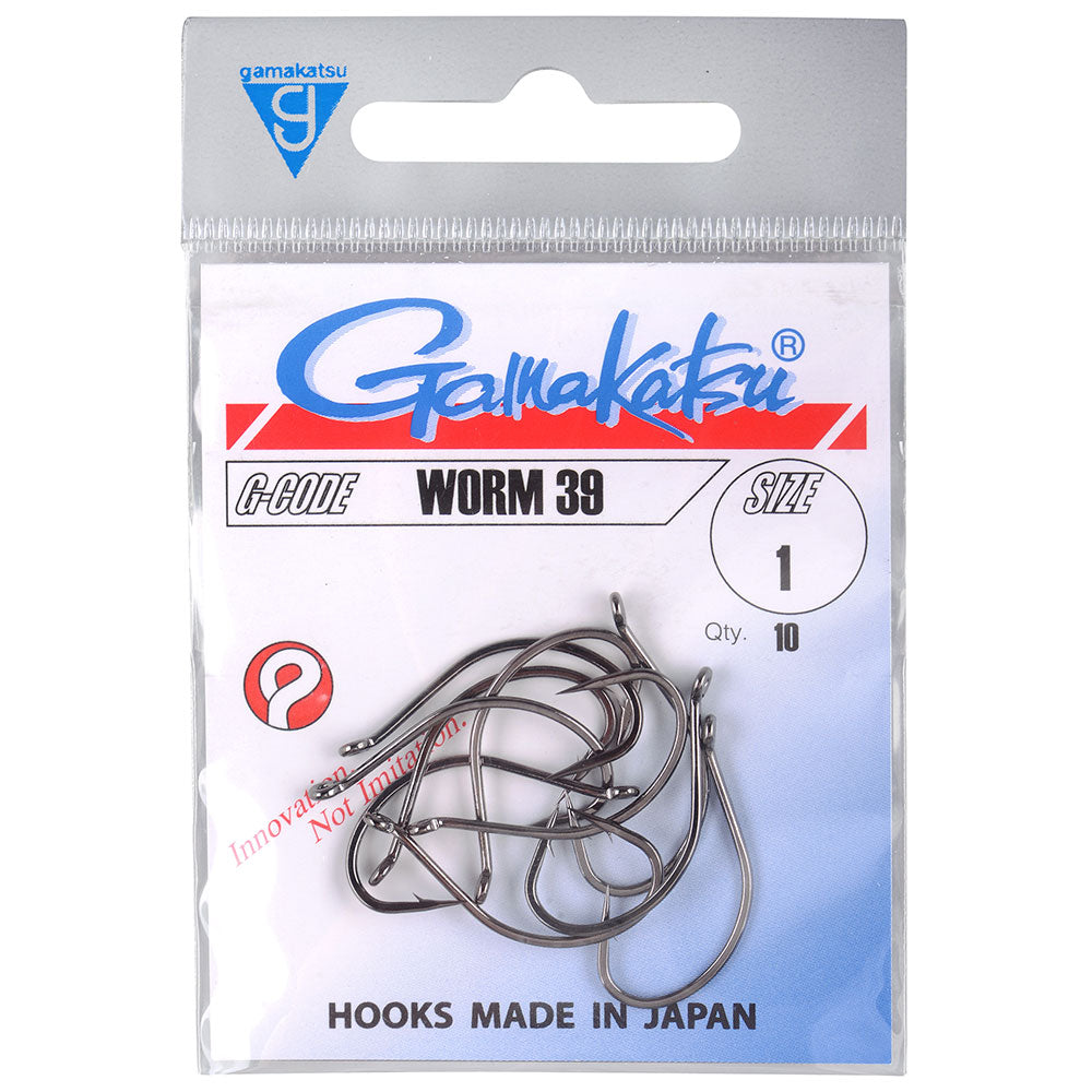 Gamakatsu Worm 39 haak bij snoekenbaars.nl