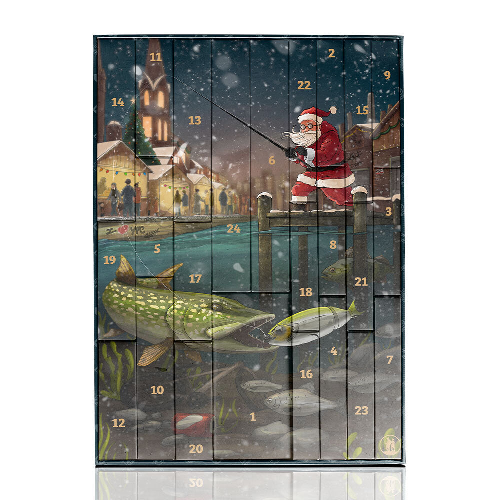 Hecht &amp; Barsch Hengelsport-adventskalender 2026 bij snoekenbaars.nl
