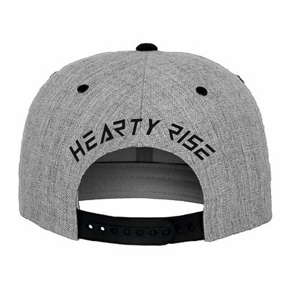 Hearty Rise Snapback Cap (Grey) bij snoekenbaars.nl
