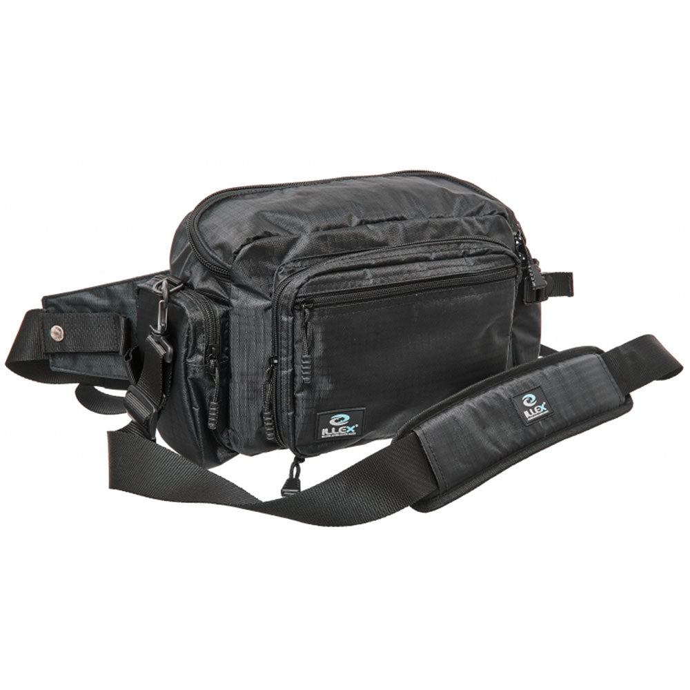 Illex Fat Hip Bag Black bij snoekenbaars.nl