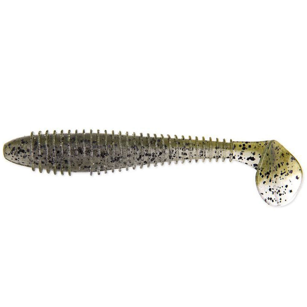 Keitech FAT Swing Impact 3,8" (9,5 cm) bij snoekenbaars.nl