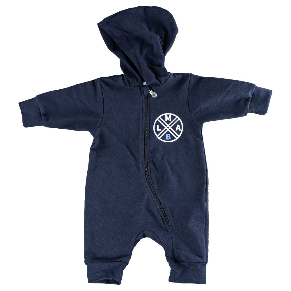 LMAB Kids Baby Strampler (Navy-Blauw) bij snoekenbaars.nl