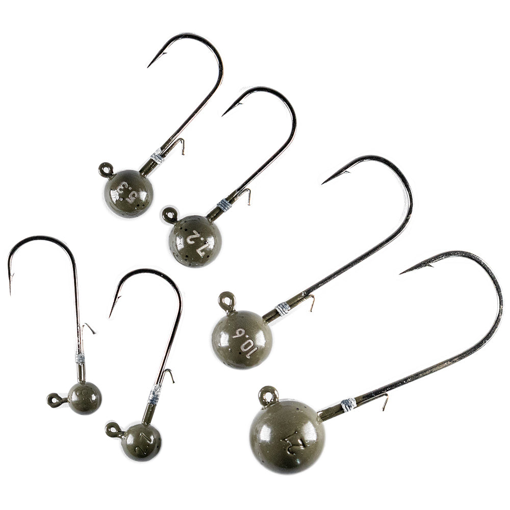 LMAB Tungsten Round Jig bij snoekenbaars.nl