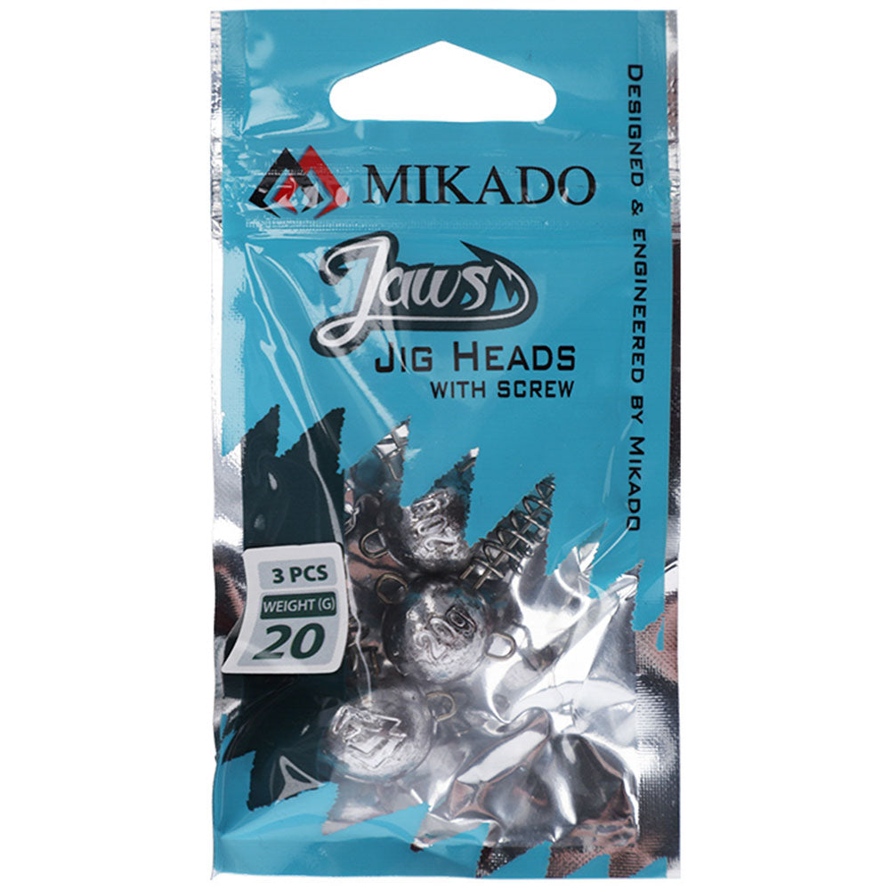 Mikado Jaws Jighead with Screw bij snoekenbaars.nl