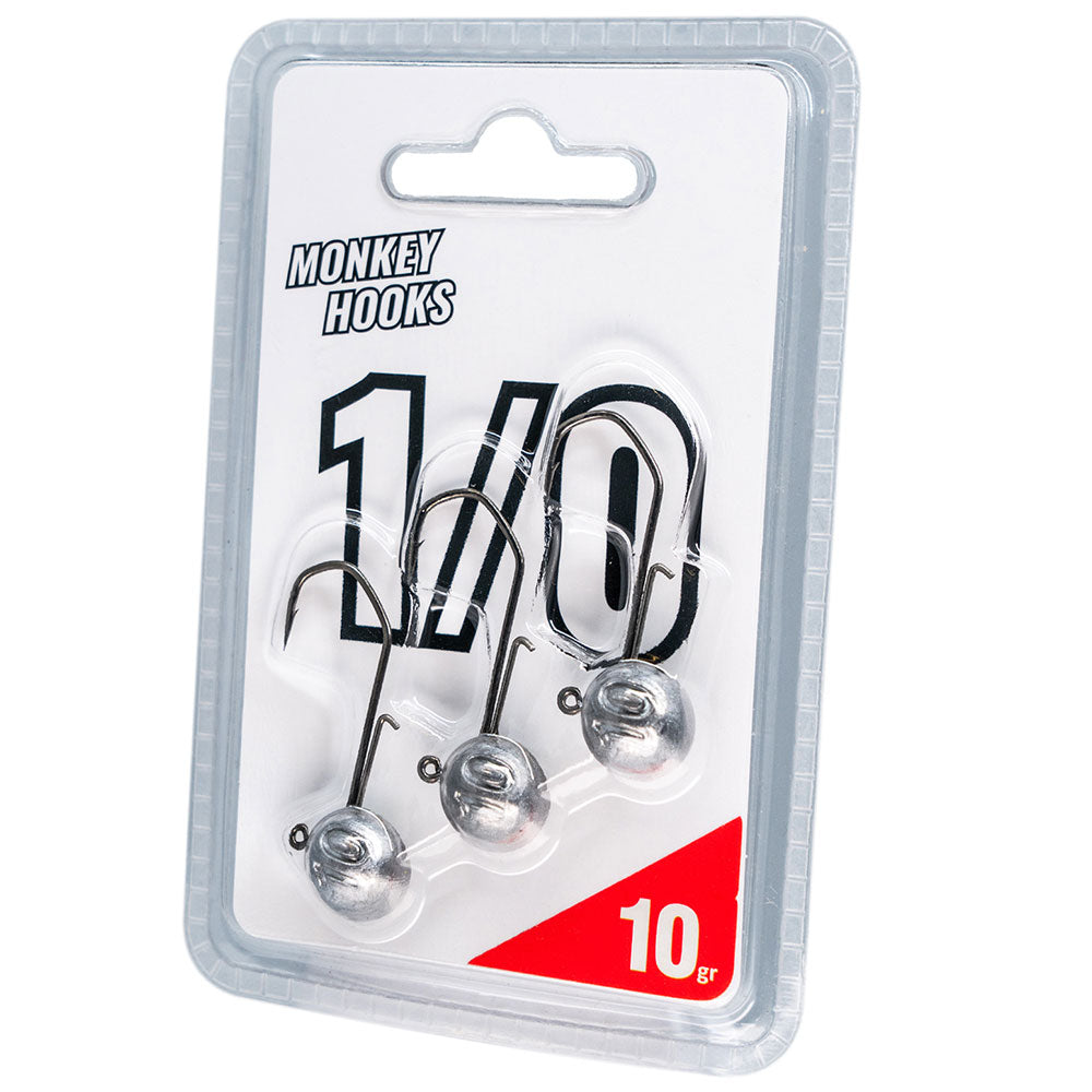 Monkey Lures Monkey Hooks 1/0 bij snoekenbaars.nl