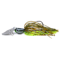 Beoordeling van Manuel R voor het product Tiny Kaishin Blade 1/4 oz | 7 g Green Pumpkin / Chartreuse