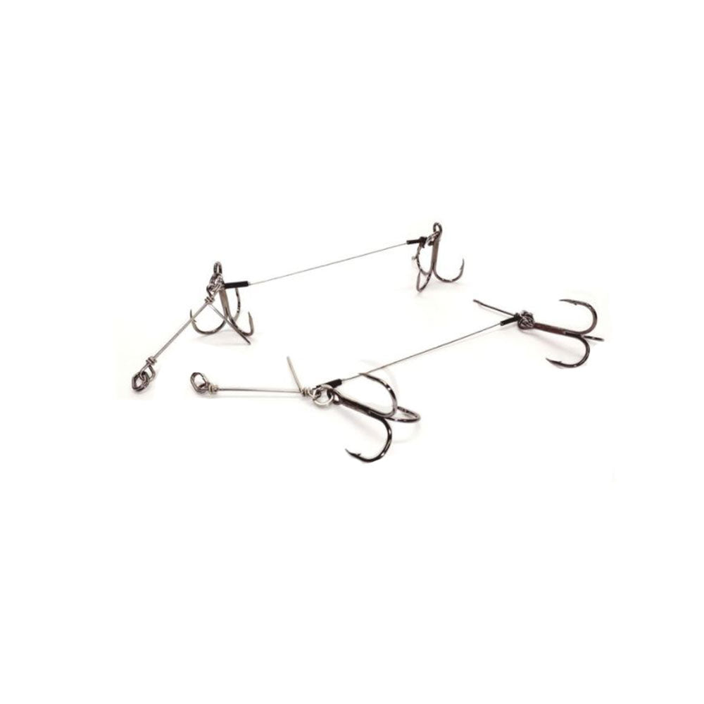 Pikecraft The Stinger Set 8 XL Double Big Hook bij snoekenbaars.nl