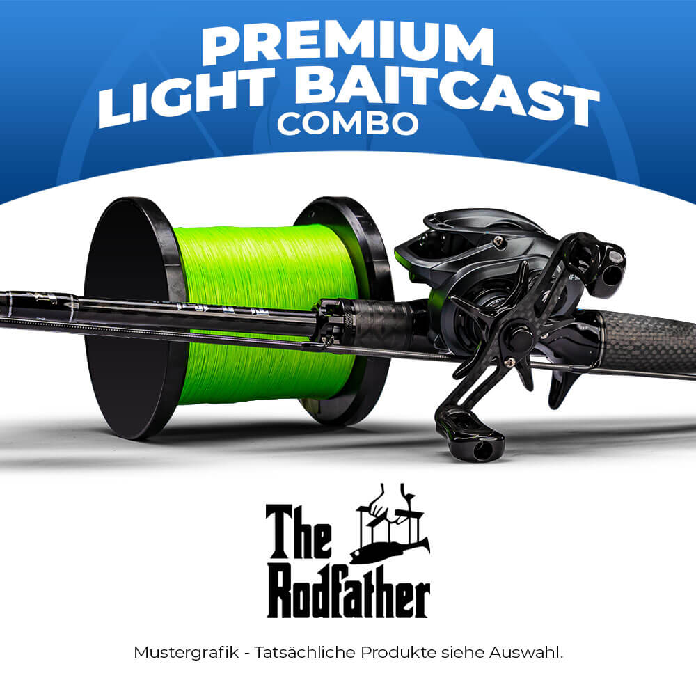 Hecht &amp; Barsch Premium Light Baitcast Combo bij snoekenbaars.nl