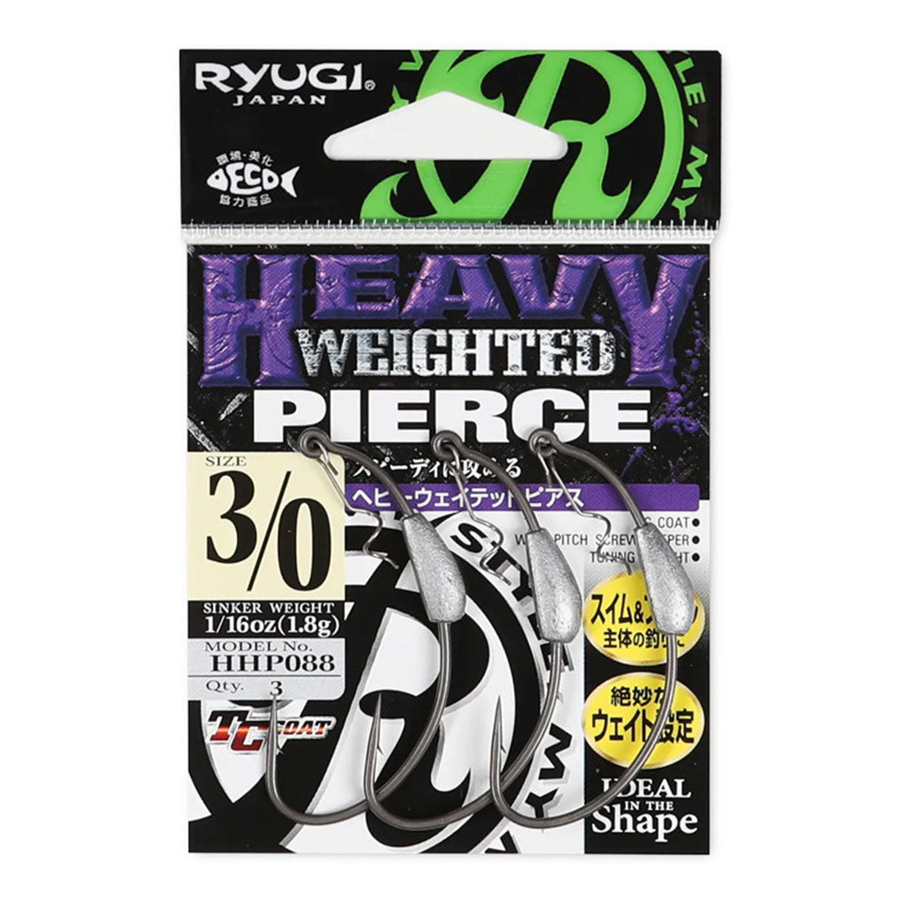 Ryugi Heavy Weighted Pierce Hook bij snoekenbaars.nl
