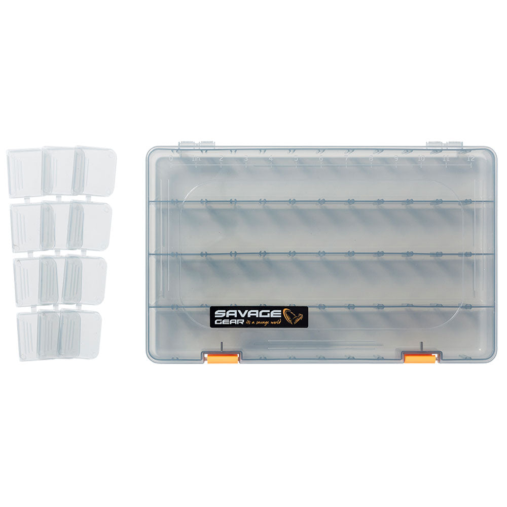 Savage Gear Lure Box 6b Deep / Smoke bij snoekenbaars.nl