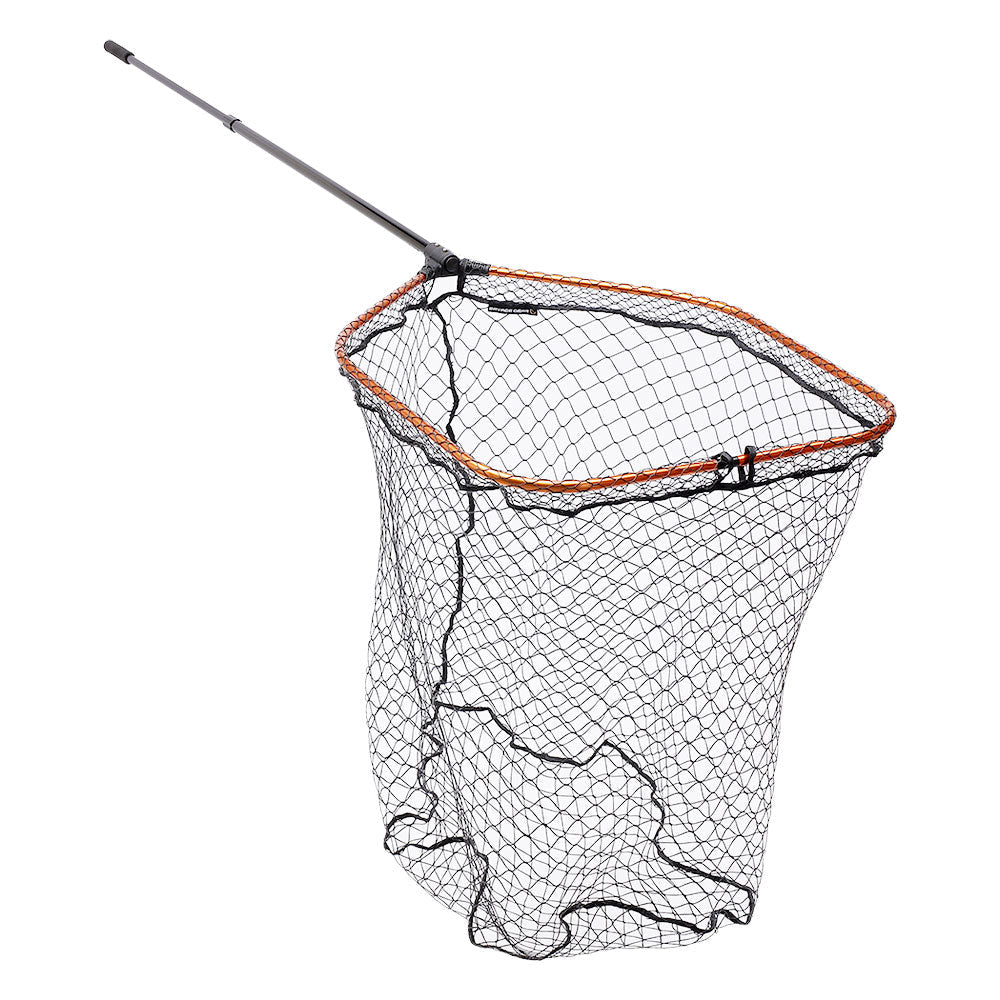 Savage Gear Competition Pro Folding Landing Net Rubber Mesh bij snoekenbaars.nl