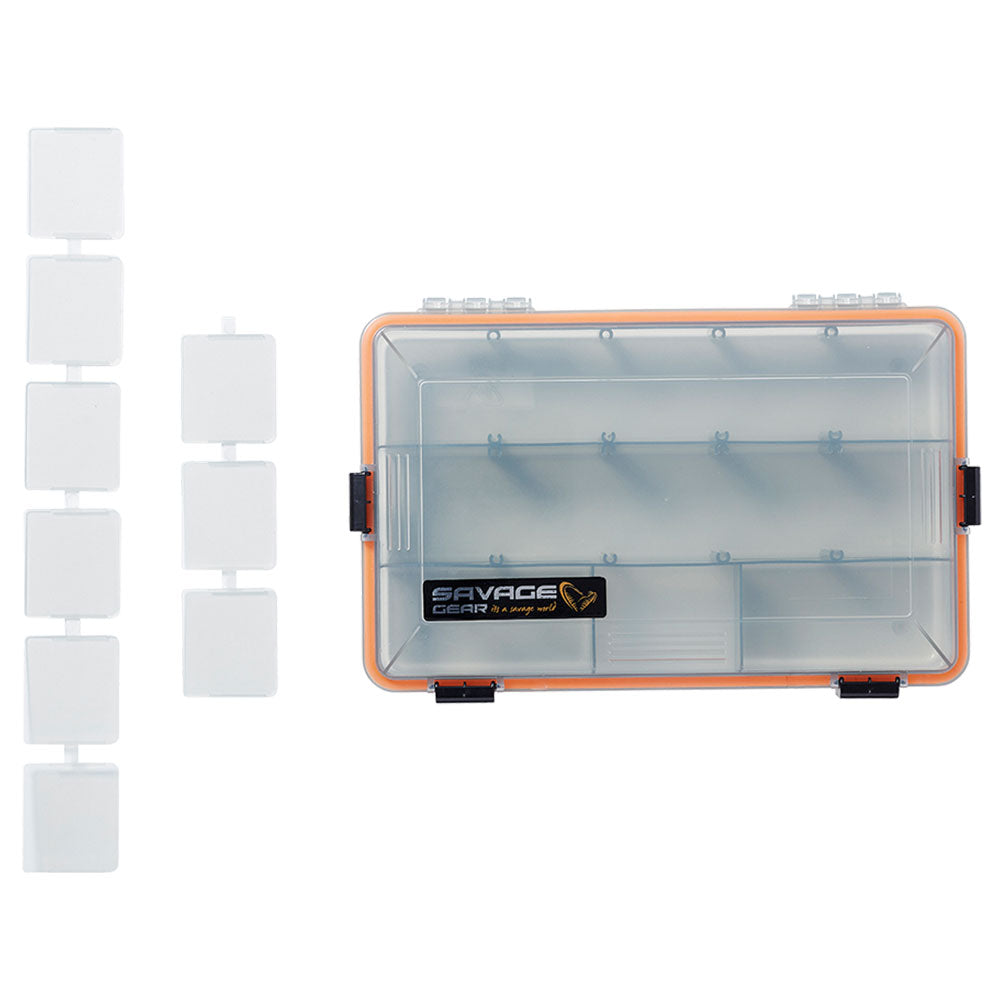 Savage Gear WP Lure Box 4b / Smoke bij snoekenbaars.nl
