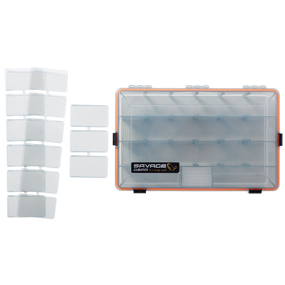 Savage Gear WP Lure Box 6b / Smoke bij snoekenbaars.nl