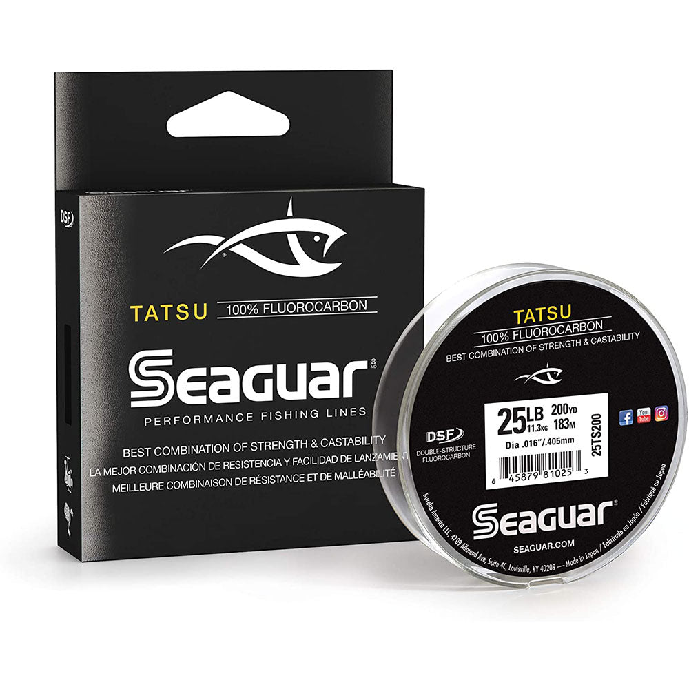 Seaguar Tatsu Fluorocarbon / 183 m bij snoekenbaars.nl