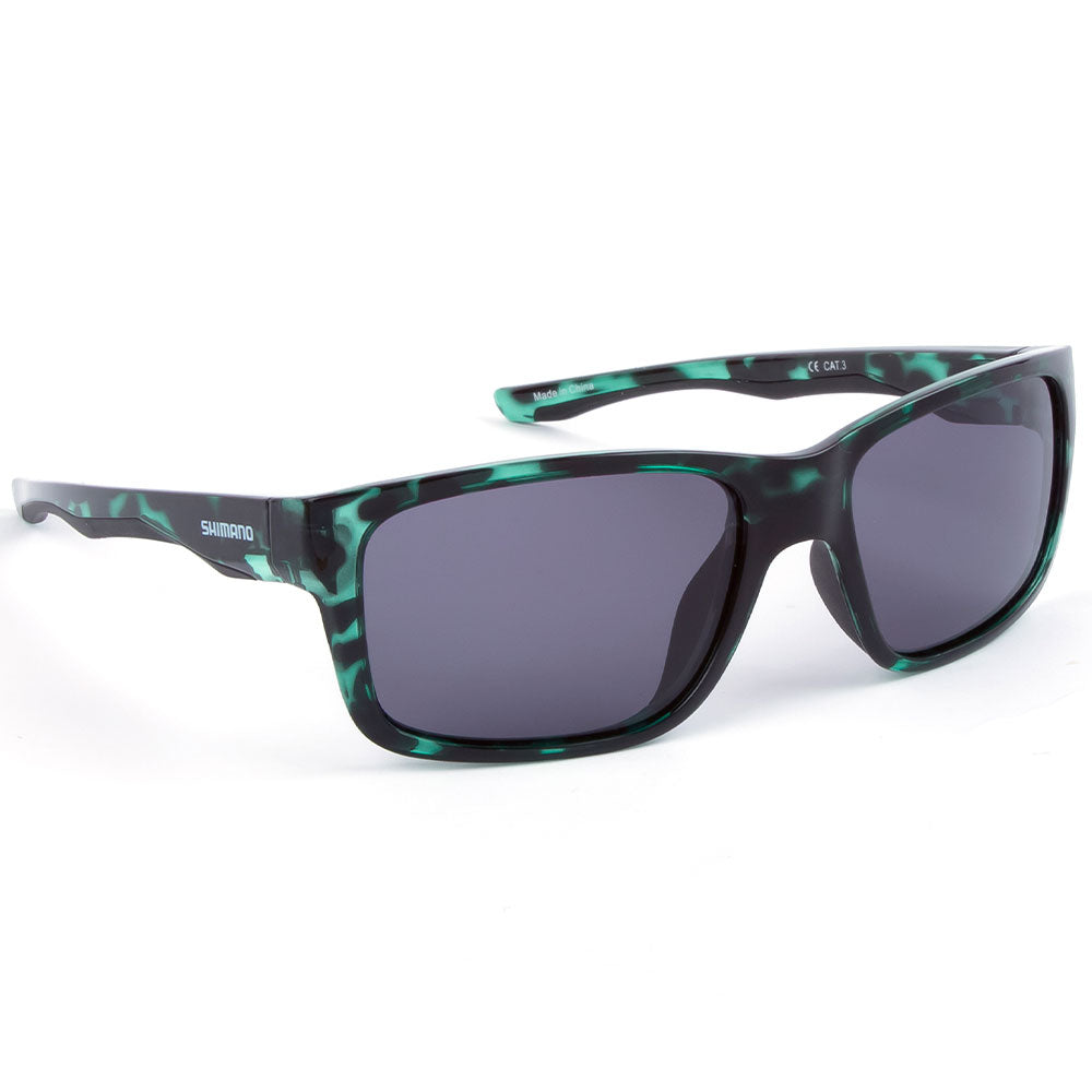 Shimano Eyewear Dark Green Tortoiseshell &amp; Dark Grey bij snoekenbaars.nl
