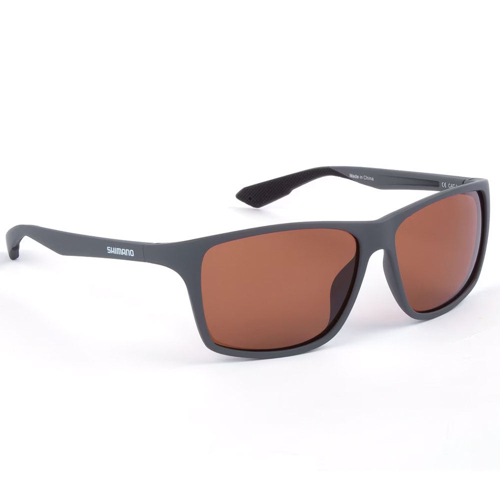 Shimano Eyewear Matte Dark Grey / Copper bij snoekenbaars.nl