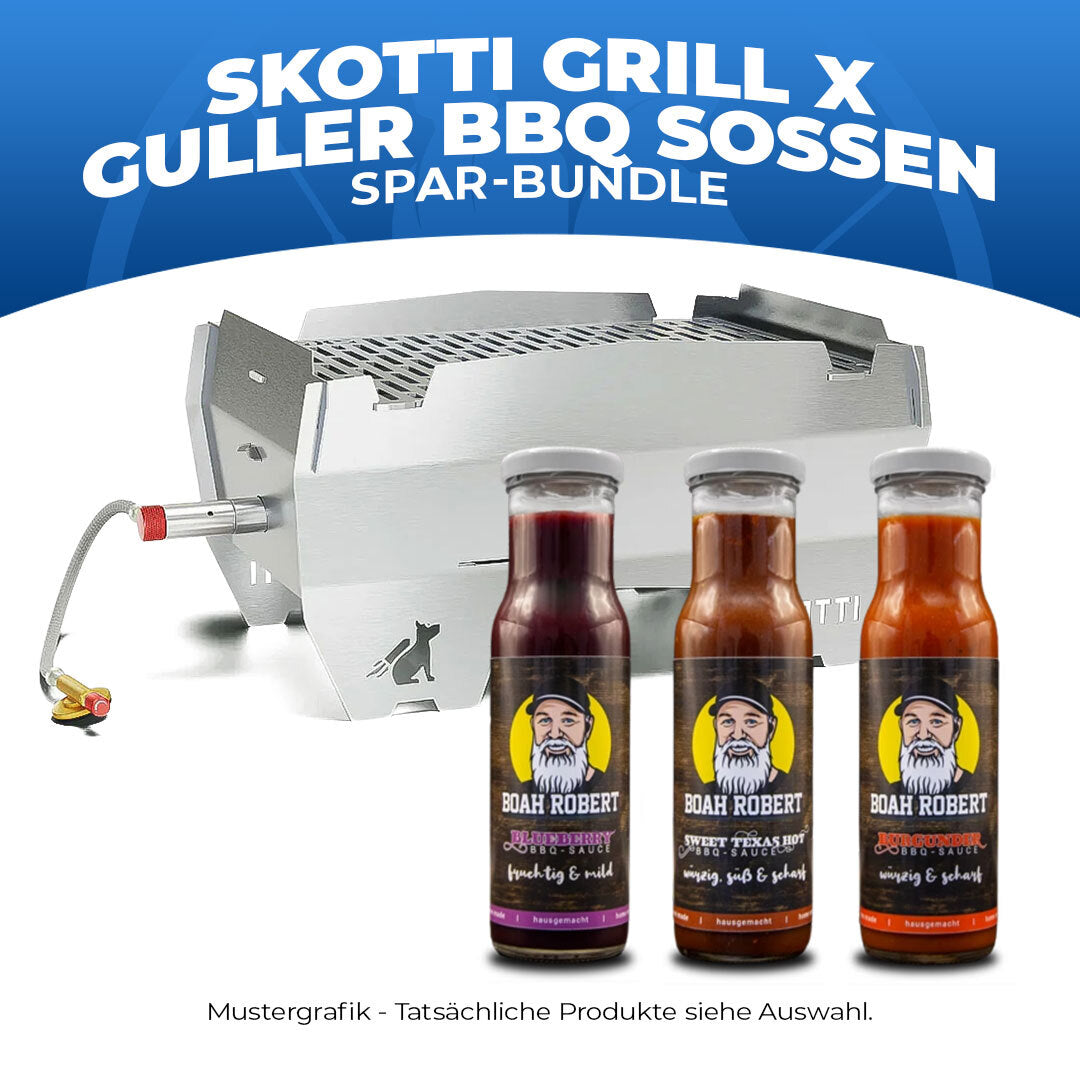 SKOTTI Grill x Guller BBQ Sauzen | Voordeelbundle bij snoekenbaars.nl