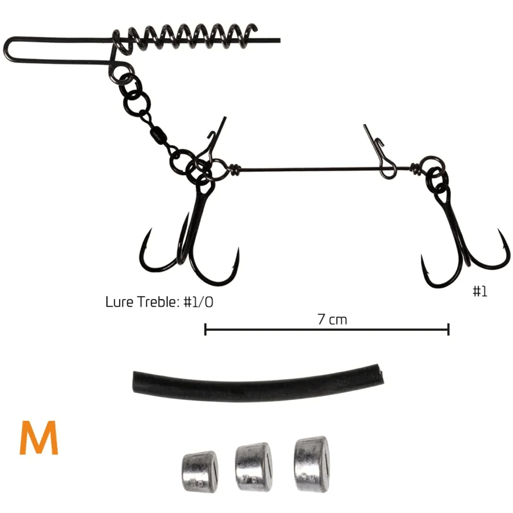 Zeck Softbait System + Screw Set bij snoekenbaars.nl