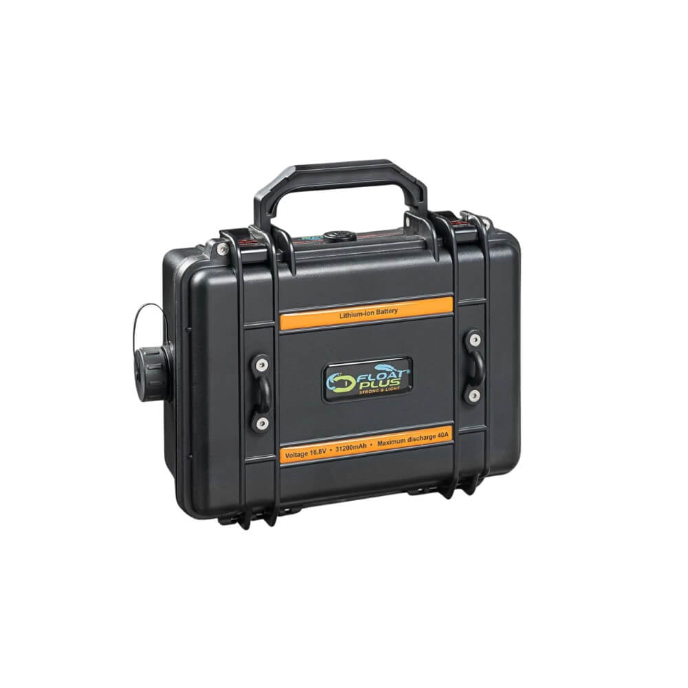 Float Plus Lithium-ion accu 31.2Ah 16.8V in stormkoffer bij snoekenbaars.nl