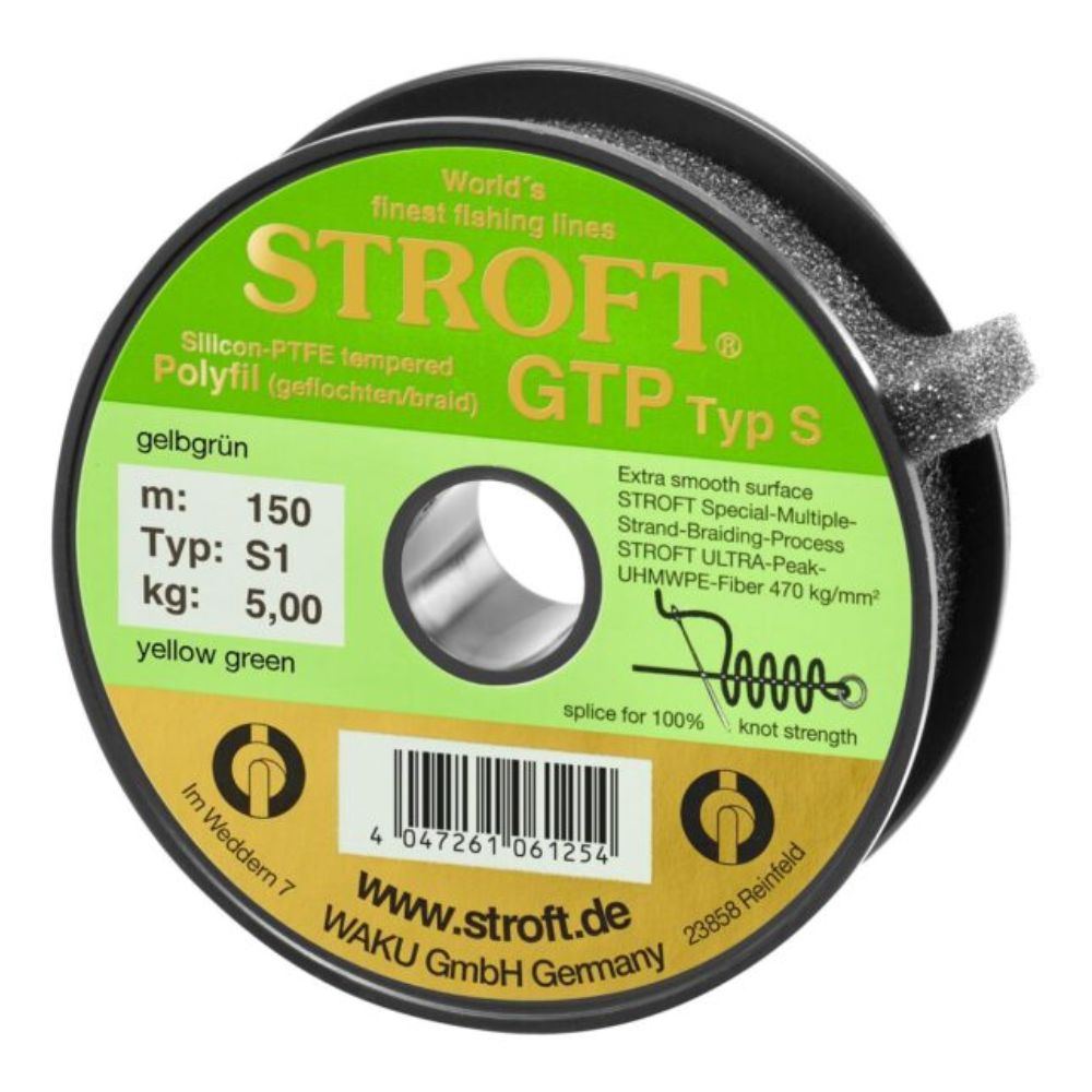 Stroft GTP Typ S (Gelbgrün) / 150 m bij snoekenbaars.nl