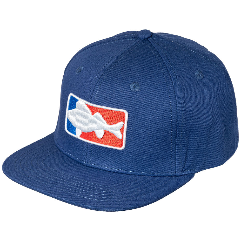 LMAB Snapback Cap / 'National Fishing League' Logo bij snoekenbaars.nl