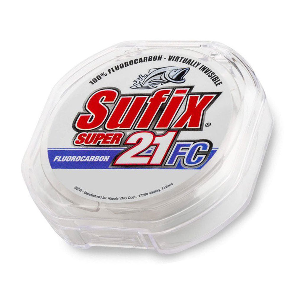 Sufix Super 21 FC Clear / Fluorocarbon bij snoekenbaars.nl