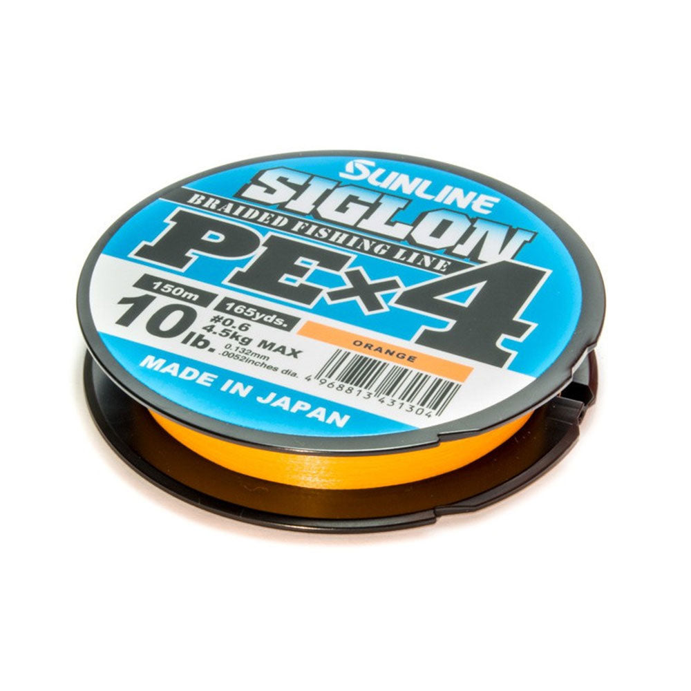 Sunline Siglon PE X4 (Orange) / 150 m bij snoekenbaars.nl