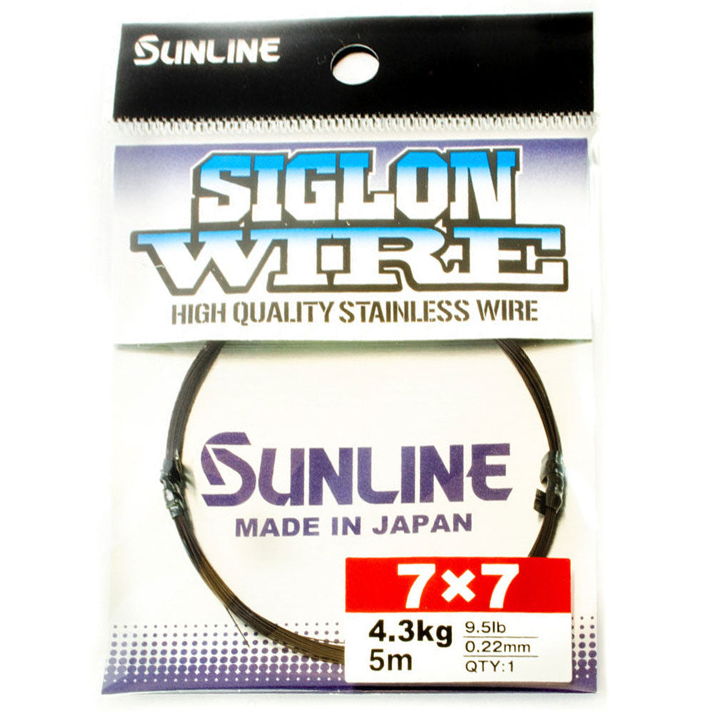 Sunline Siglon Wire 7x7 / 5 m bij snoekenbaars.nl