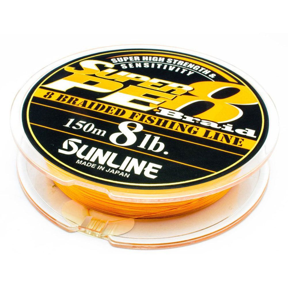 Sunline Super PE 8 (Orange) / 150 m bij snoekenbaars.nl