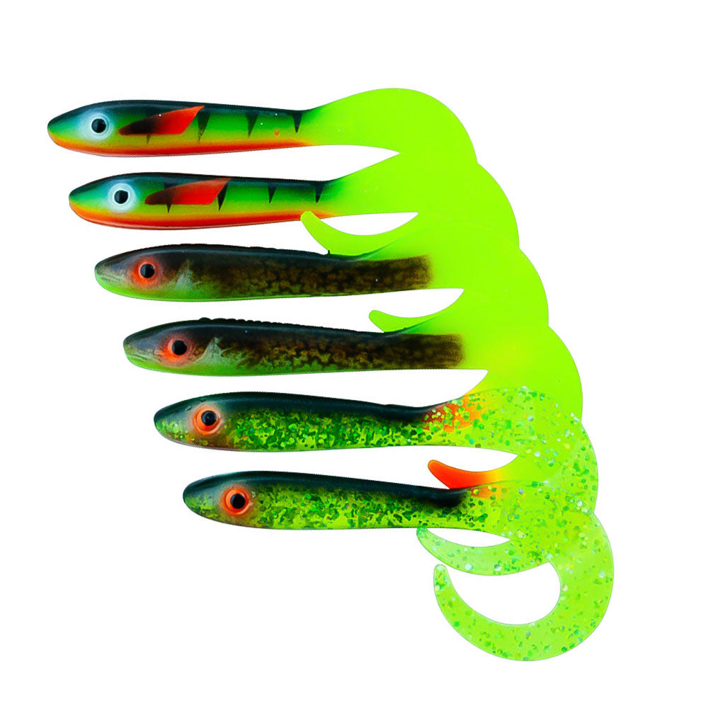 Svartzonker McRubber Tail (11 cm) bij snoekenbaars.nl