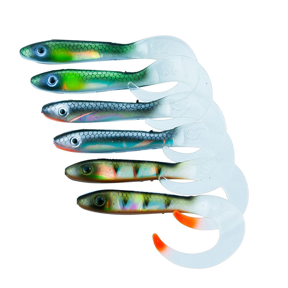 Svartzonker McRubber Tail (11 cm) bij snoekenbaars.nl