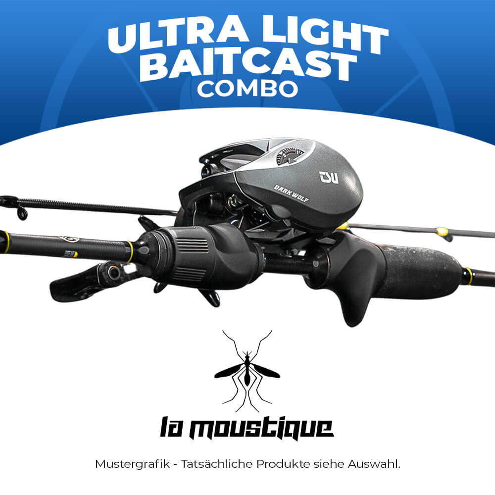 Hecht &amp; Barsch Ultra Light Baitcast Combo bij snoekenbaars.nl