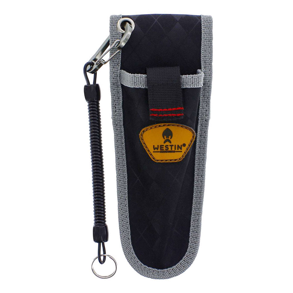 Westin Pliers Sheath with Lanyard (Medium Diamond Black) bij snoekenbaars.nl