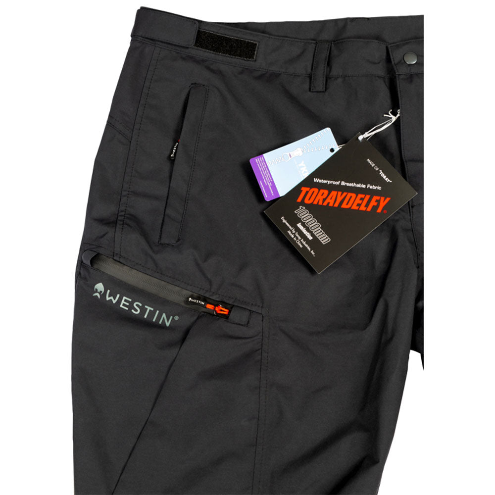 Westin W6 Rain Pants (Steel Black) bij snoekenbaars.nl