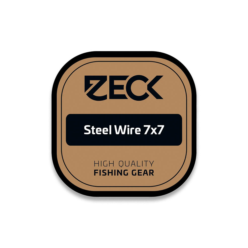 Zeck 7x7 Steel Wire bij snoekenbaars.nl