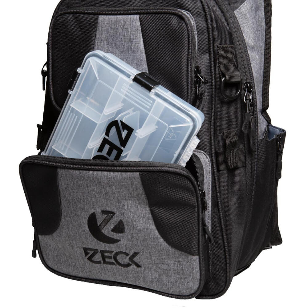 Zeck Backpack 24000 + Tackle Box WP S bij snoekenbaars.nl