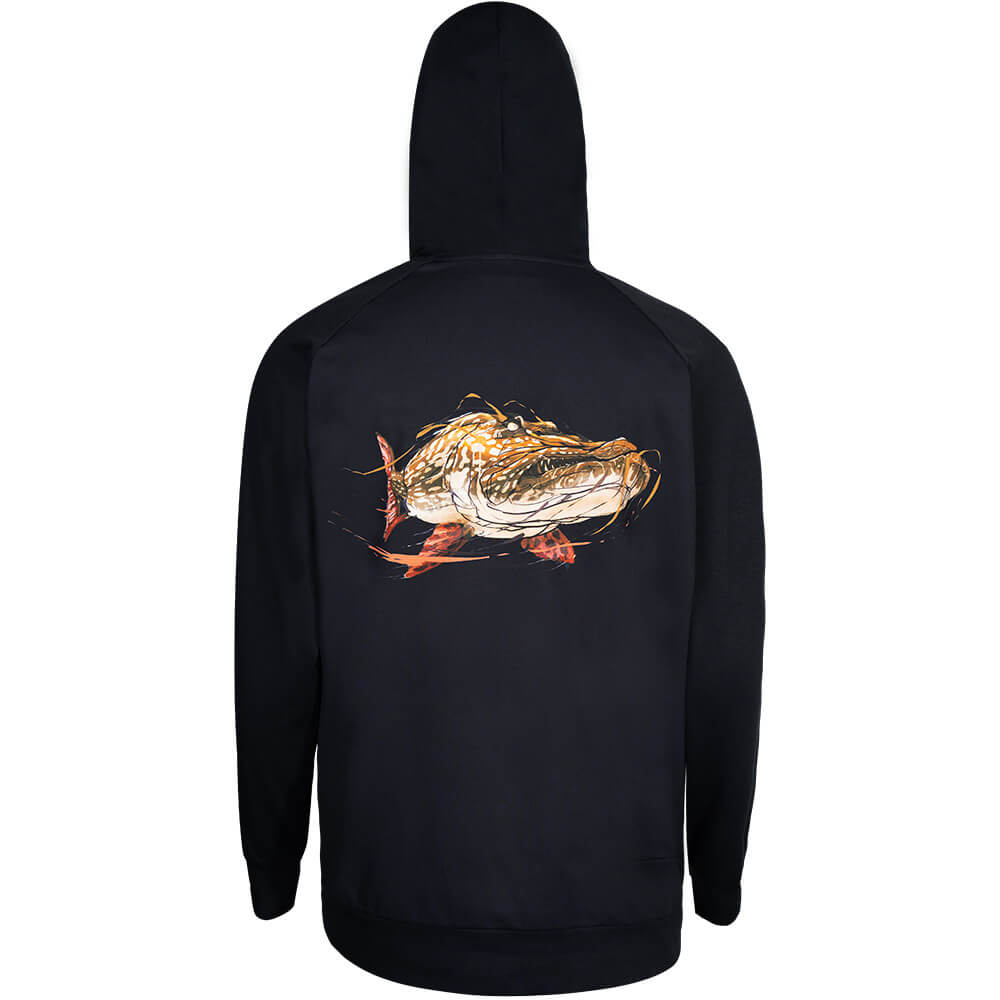 BKK Hoodie Pike (Black) bij snoekenbaars.nl
