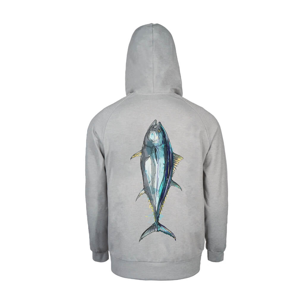 BKK Hoodie Tuna (Grey) bij snoekenbaars.nl
