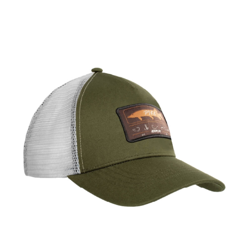 BKK Pike Trucker Hat (Green) bij snoekenbaars.nl
