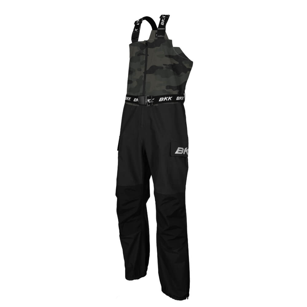 BKK Rain Bib (Black/Camo) bij snoekenbaars.nl