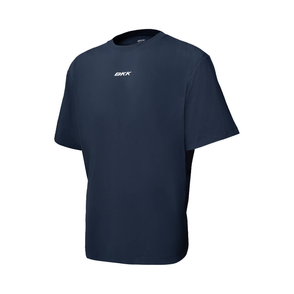 BKK Short Sleeve Casual Shirt Pike (Navy Blue) bij snoekenbaars.nl
