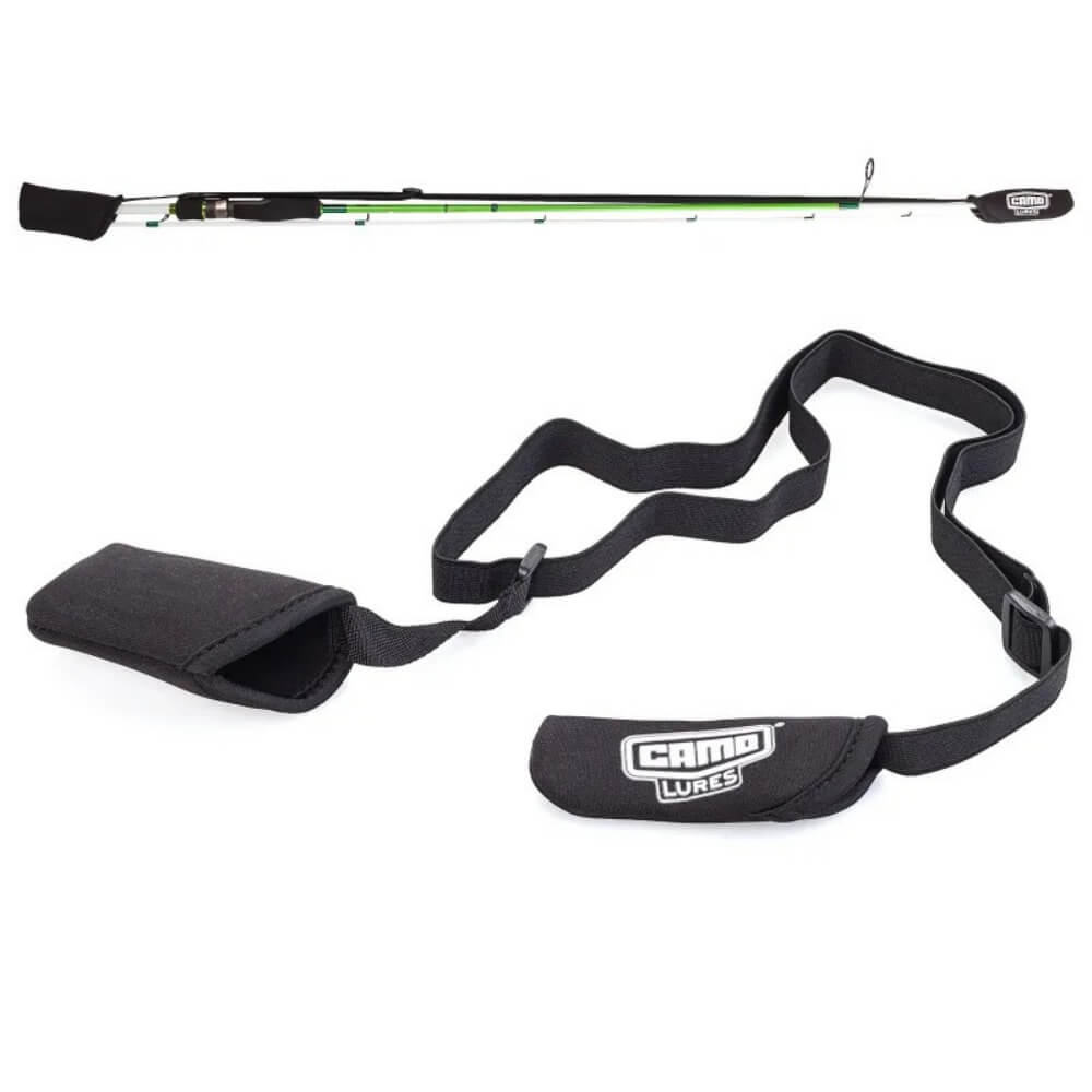 Camo Neoprene Rod Protector (adjustable) bij snoekenbaars.nl