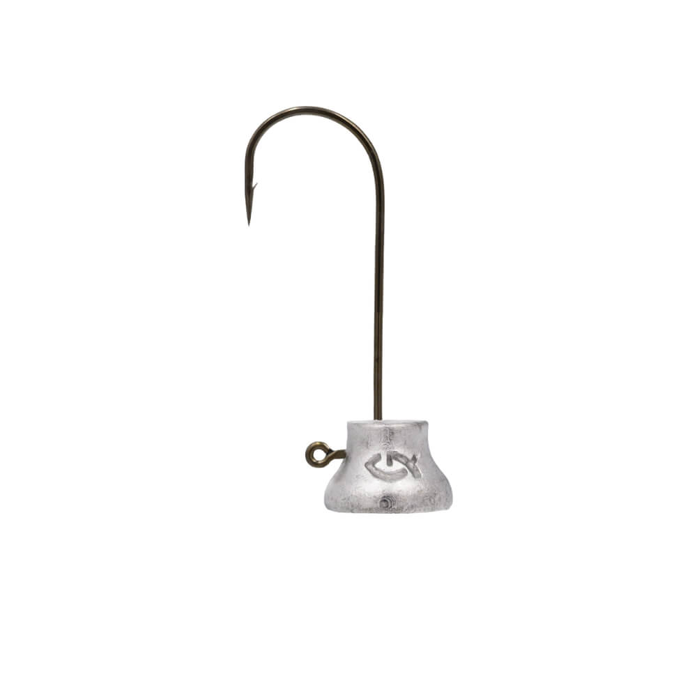 Capt'n Greenfin Leadfree Elephant Jighead bij snoekenbaars.nl