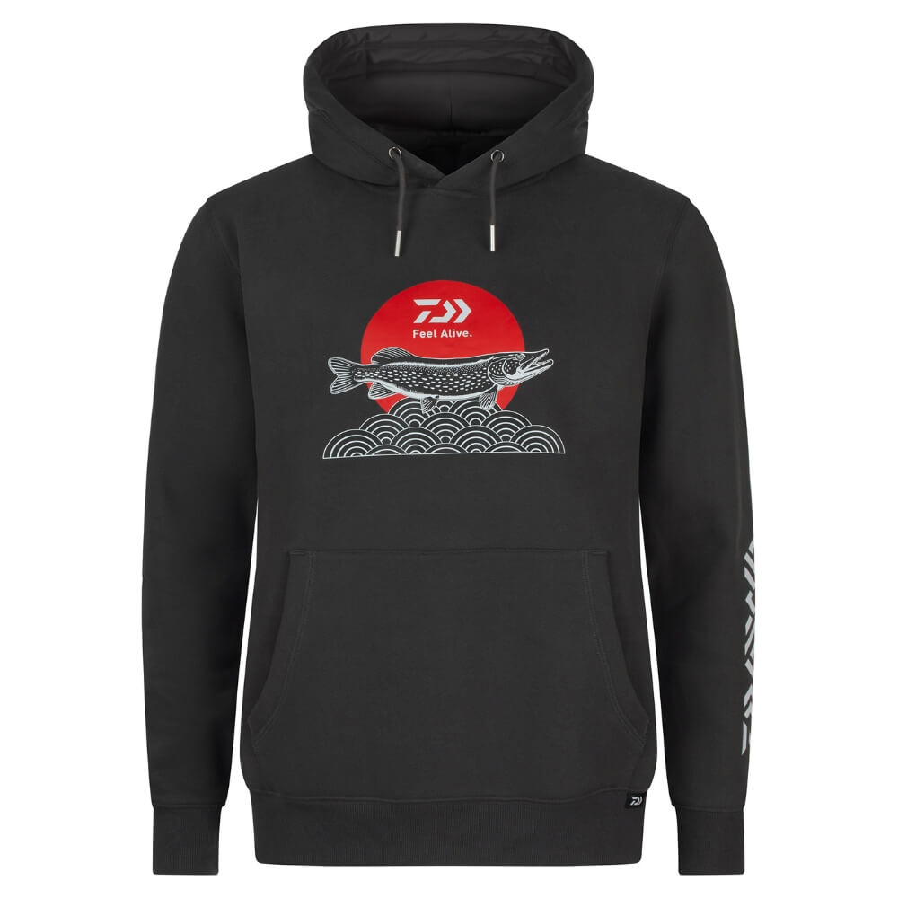 Daiwa Hoodie Japan Pike bij snoekenbaars.nl
