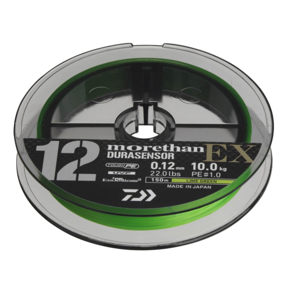 Daiwa UVF Morethan Durasensor x12EX+Si3 / 150 m bij snoekenbaars.nl