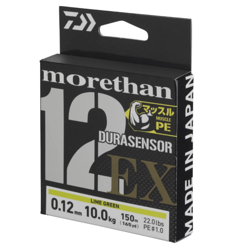 Daiwa UVF Morethan Durasensor x12EX+Si3 / 150 m bij snoekenbaars.nl
