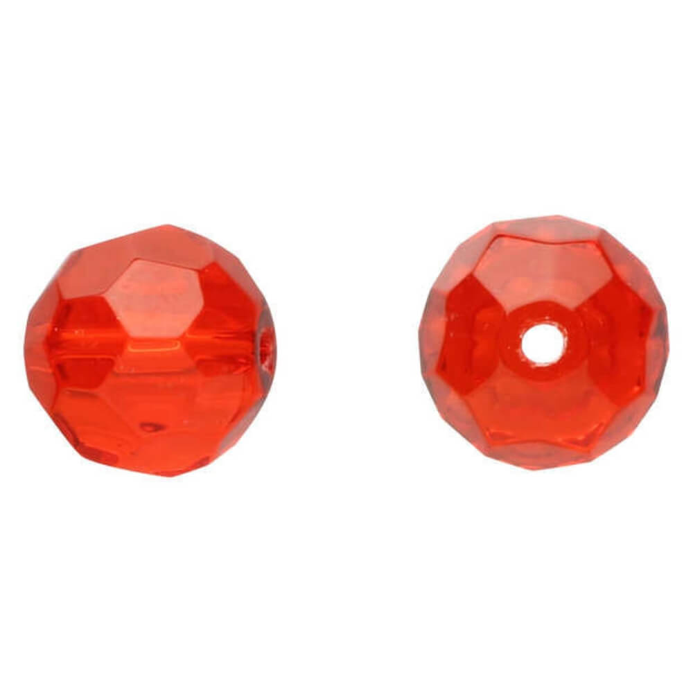 DEKA Glass Beads Red / rode glasparels bij snoekenbaars.nl
