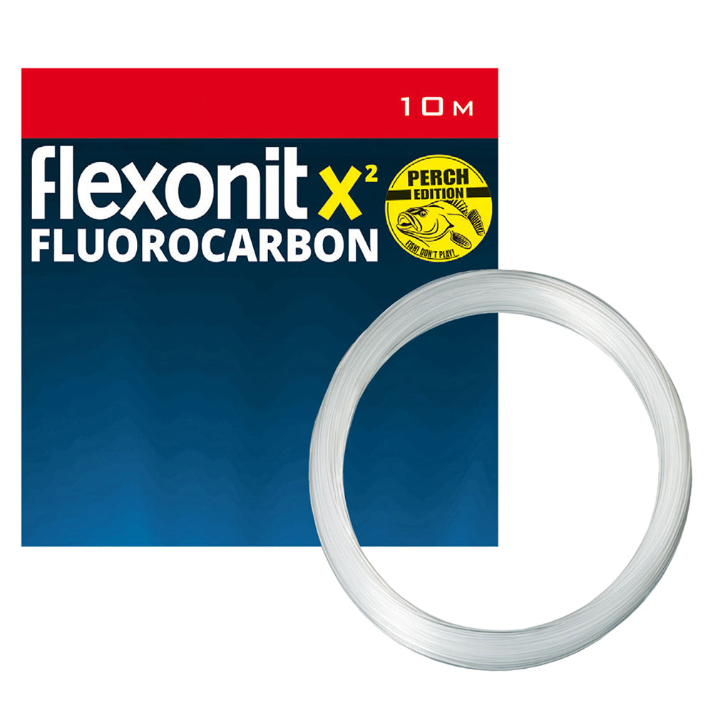 flexonit X² Fluorocarbon Perch / 10 m bij snoekenbaars.nl